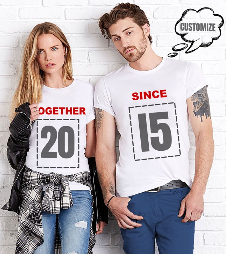 Custom Couple T-shirts